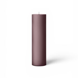 Ester and Erik Winter Rose Pillar Candle